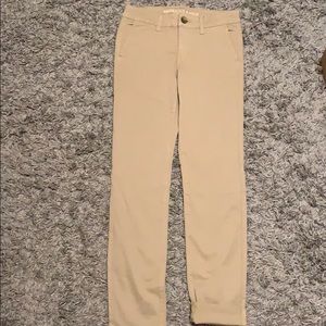 American eagle school pants.